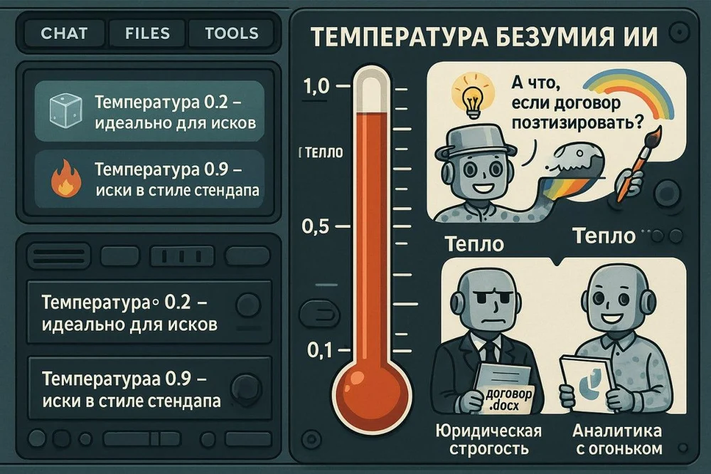 Зачем нужна температура ИИ?